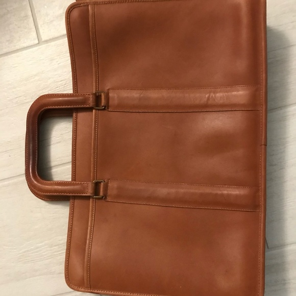 COACH briefcase - Vintage - EUC - Cognac - Women’s - Picture 1 of 6